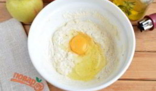 яблочные оладьи звездочки