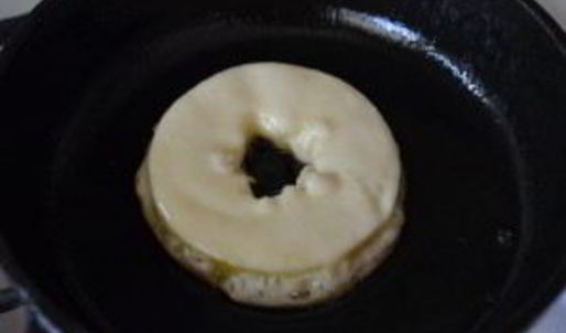 яблочные оладьи звездочки