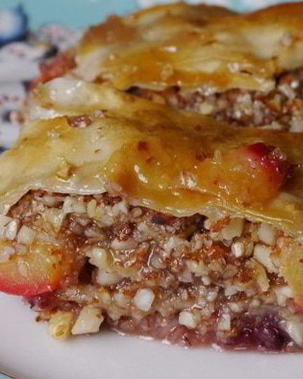 Рецепт пахлавы со сливами и лавандой