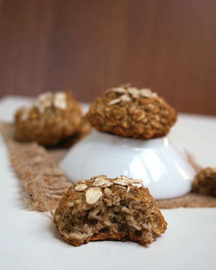 Рецепт банановое овсяное печенье