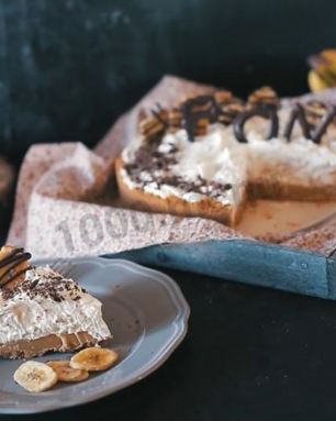 Баноффи пай с печеньем