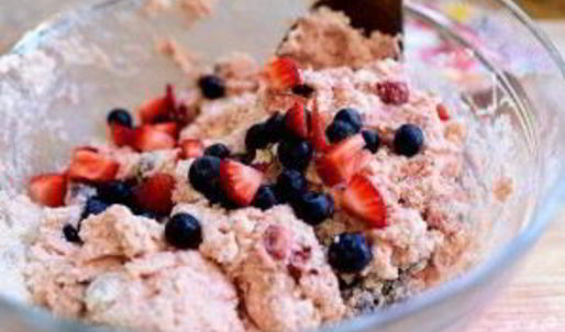 черничное печенье