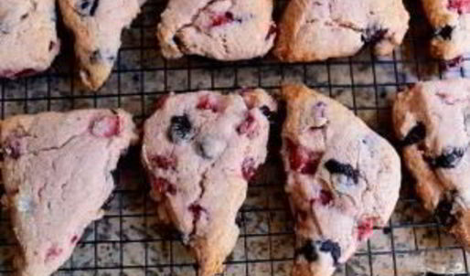 черничное печенье