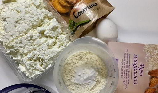 дважды малиновое печенье с персиком