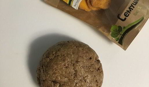 дважды малиновое печенье с персиком