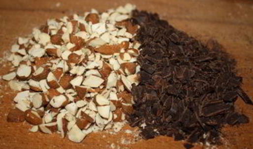 двойные шоколадные бискотти с имбирем