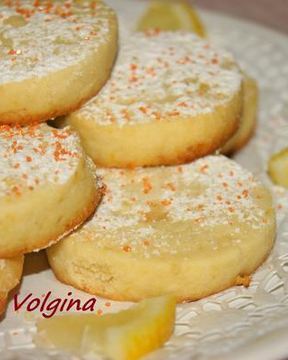 Французское лимонное печенье