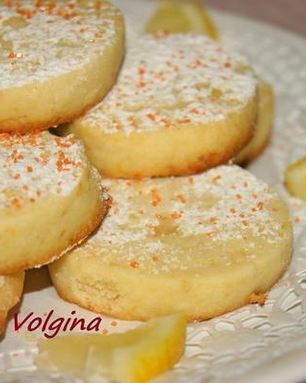 Французское лимонное печенье