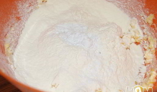 французское лимонное печенье