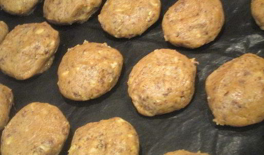 итальянское шоколадно-ореховое печенье с солью