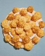 Кокосовое печенье с ананасом