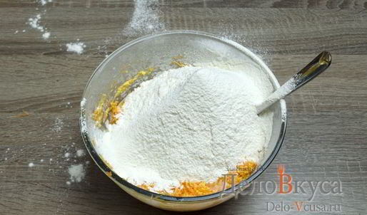 морковное печенье с апельсиновой цедрой