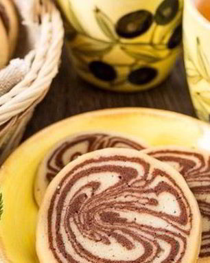 Мраморное печенье