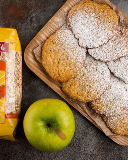 Рецепт овсяного печенья яблонька