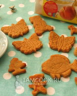 Печенье из детской растворимой каши
