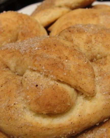 Рецепт печенья крендельки с корицей по-еврейски