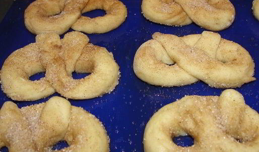 печенье крендельки с корицей по-еврейски