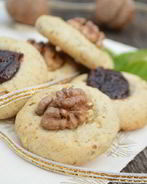 Печенье Курабье с орехами