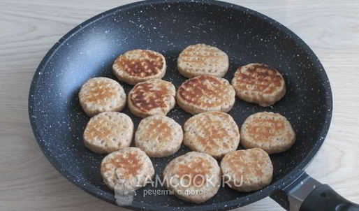 печенье на сковороде