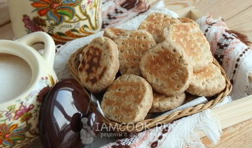 печенье на сковороде