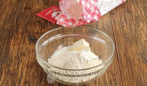 печенье песочное на маргарине через мясорубку