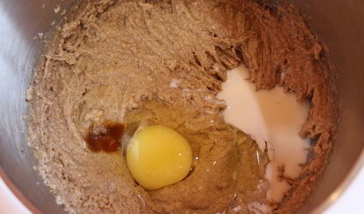 печенье с арахисовой пастой и шоколадом