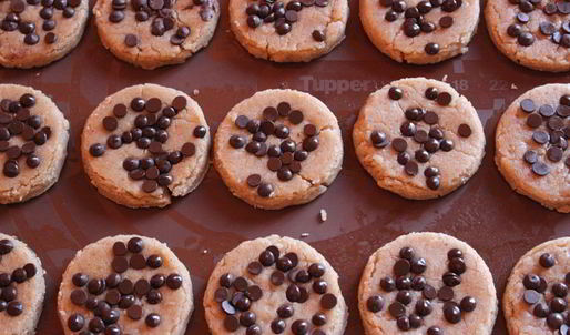 печенье с арахисовой пастой и шоколадом