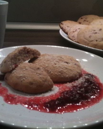 Рецепт печенья с брусникой