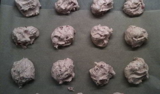 печенье с брусникой