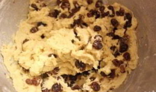 печенье с изюмом