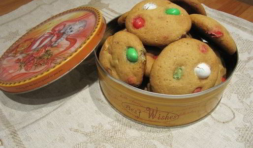 печенье с m&ms