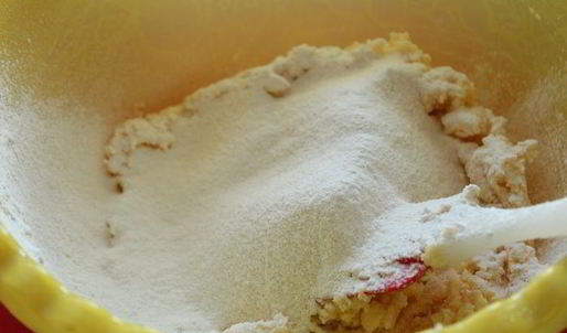 печенье с орехами и джемом