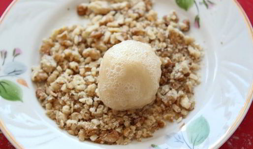 печенье с орехами и джемом