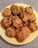 Печенье с сыром и базиликом