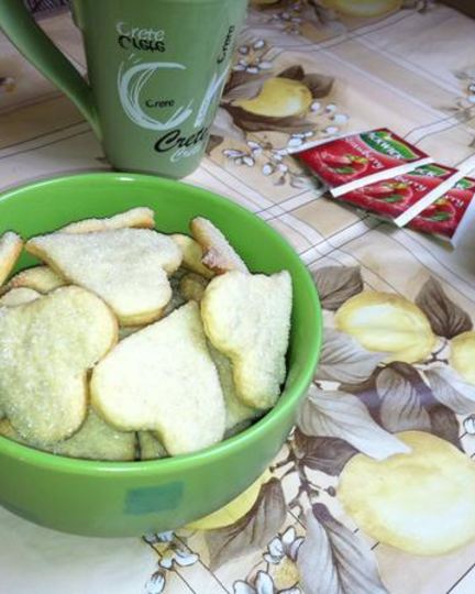 Рецепт печенья сахарные сердечки