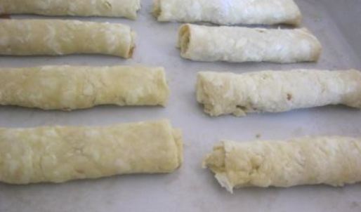 печенье творожные трубочки