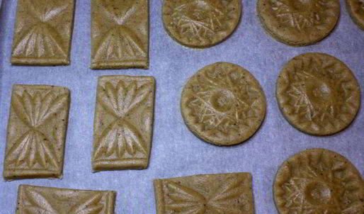 пряное голландское печенье