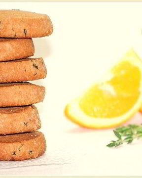 Шоколадное печенье с тимьяном