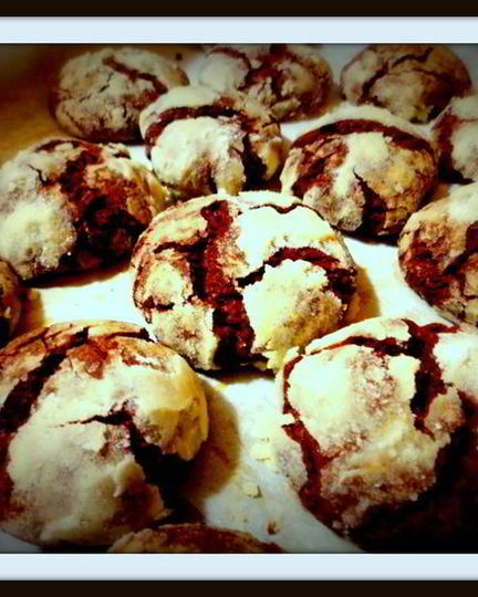 Рецепт шоколадного печенья трещинки