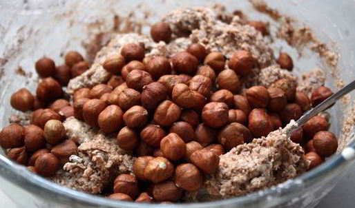 шоколадные бискотти с фундуком