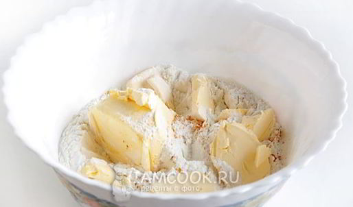 слоеное печенье в сахаре