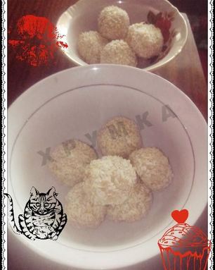 Творожно-банановое печенье