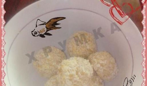 творожно-банановое печенье