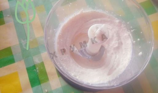 творожно-банановое печенье