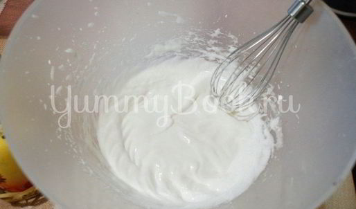 творожное печенье с безе и орехами