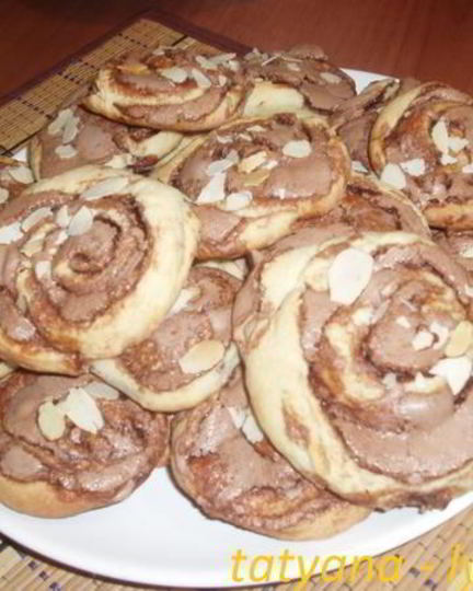 Рецепт творожного печенья с шоколадной меренгой