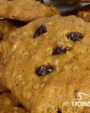 Тыквенно-овсяное печенье