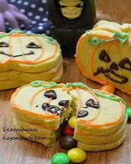 Тыквенно-пряное печенье с сюрпризом