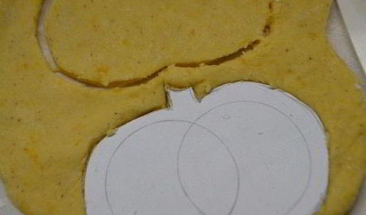 тыквенно-пряное печенье с сюрпризом