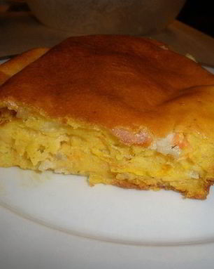 Ароматный тыквенный пирог